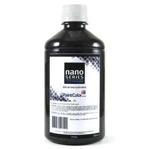 Tinta Sublimatica Preta Nano Series 500mL