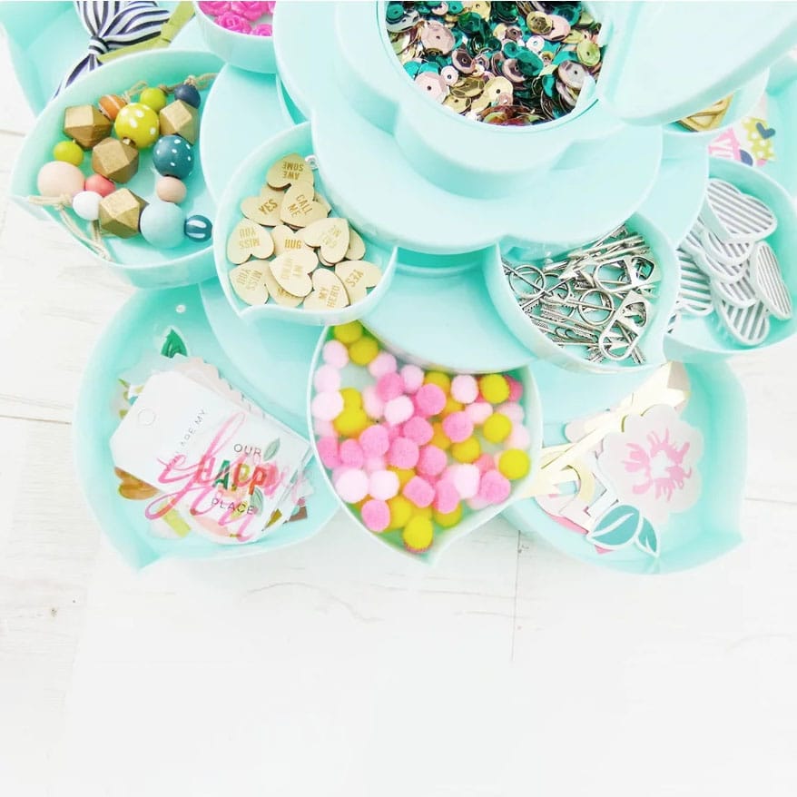 Organizador Mini Bloom Verde Menta We R - Imagem 4