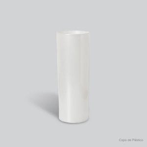 Copo Long Drink Sublimático Branco de Polímero 330ml