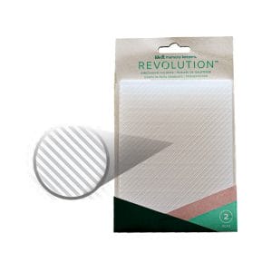 Placa de Emboss Listras We R Revolution - Kit com 2 Peças