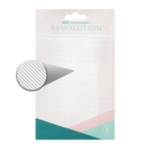 Placa de Emboss Listras We R Revolution - Kit com 2 Peças