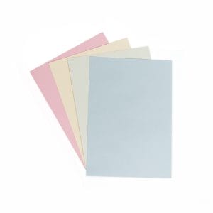 Papel Nano Color Plus Tons Pastéis 180g A4 - 5 folhas