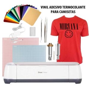 Plotter Recorte Cricut Maker + Kit Vinil Termocolante Camisetas