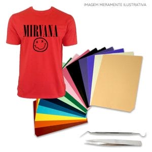 Plotter Recorte Silhouette Cameo 4 + Kit Vinil Termocolante Camisetas