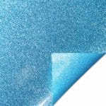 Filme de Recorte Glitter Nano Transfer 50x100 cm - Azul Claro