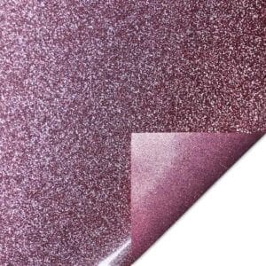 Filme de Recorte Glitter Nano Transfer 50x20 cm - Rosa
