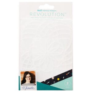 Placa de Emboss Revolution We R por Shimelle – Kit com 2 Peças