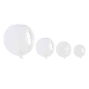 Balão Bubble 11 polegadas - 5 peças