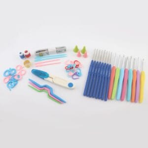 Kit Crochê 16 Agulhas Com Acessórios E Case - Art Mak
