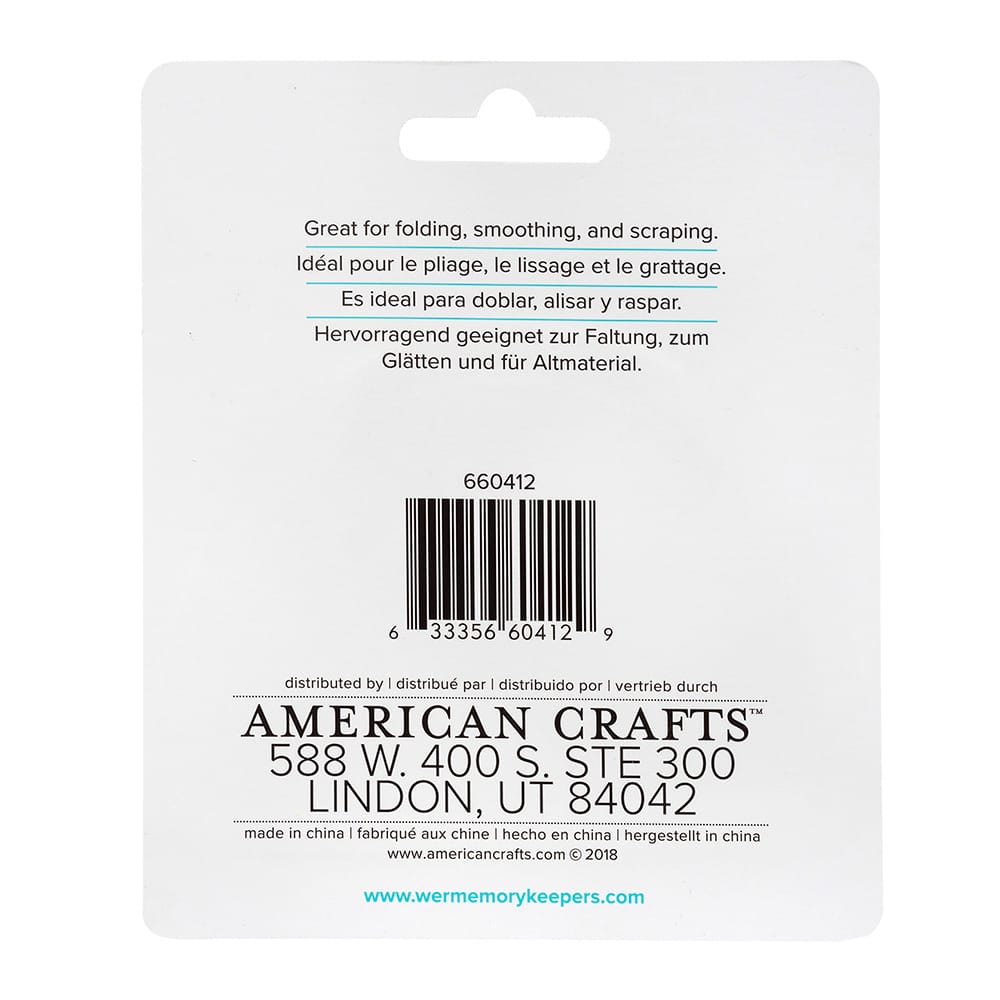 Espátula Pequena Rigida para Aderencia Papel Color Plus 90mm WeR - Imagem 3