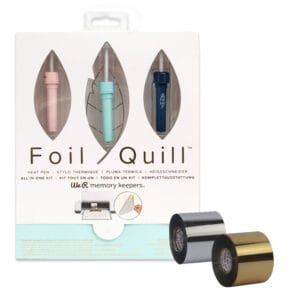 Foil Quill We R Ferramenta Para Aplicação de Foil + Foil Rolo Extra