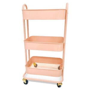 Carrinho Organizador com rodinhas A La Cart Bege - We R