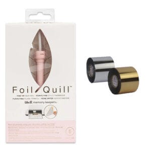 Ponteira Foill Quill Ponta Fina We R + Foil Rolo Extra