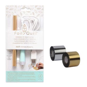 Caneta Freestyle Foill Quill Ponta Padrão We R + Foil Rolo Extra