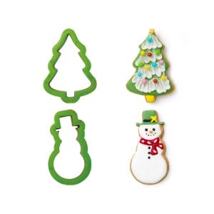 Cortador  Árvore de Natal e Boneco de Neve - Decora