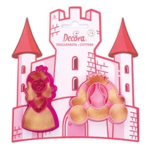 Cortador Princesa e Carruagem - Decora