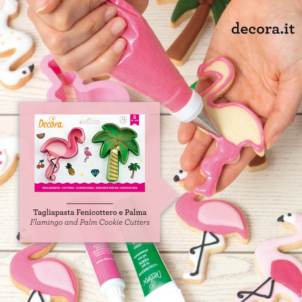 Cortador Flamingo e Palmeira - Decora - Imagem 3