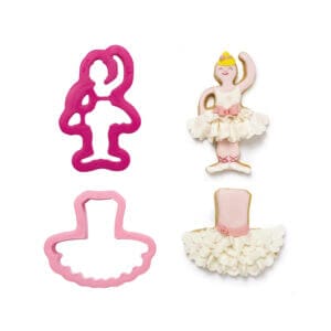 Cortador Bailarina e Tutù - Decora