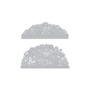 Facas de Corte Thinlits Sizzix - Bordas Florais