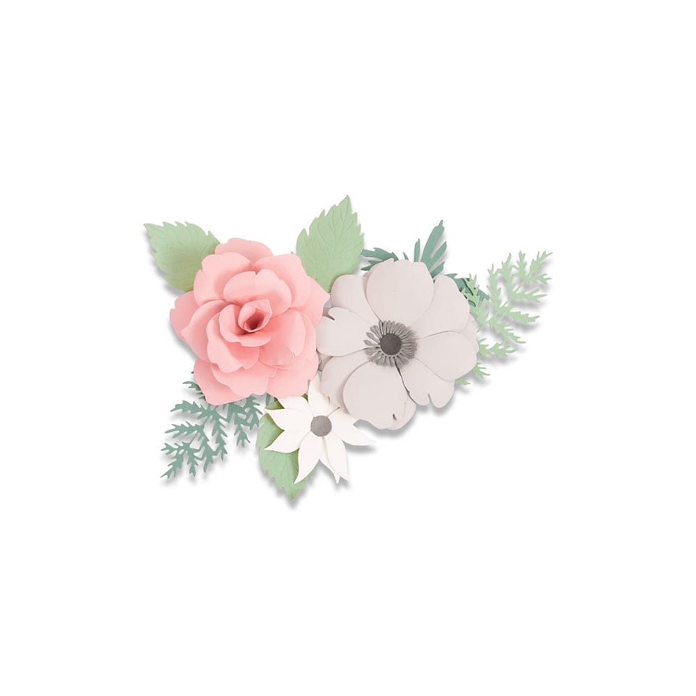 Facas de Corte Thinlits Sizzix - Pulseira Floral - Imagem 2