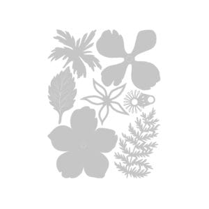 Facas de Corte Thinlits Sizzix - Pulseira Floral