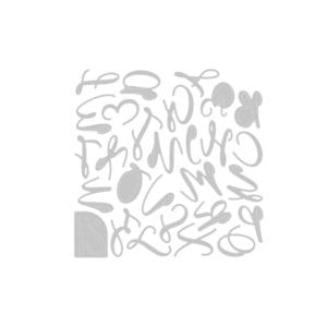 Facas de Corte Thinlits Sizzix - Letras Maiúsculas