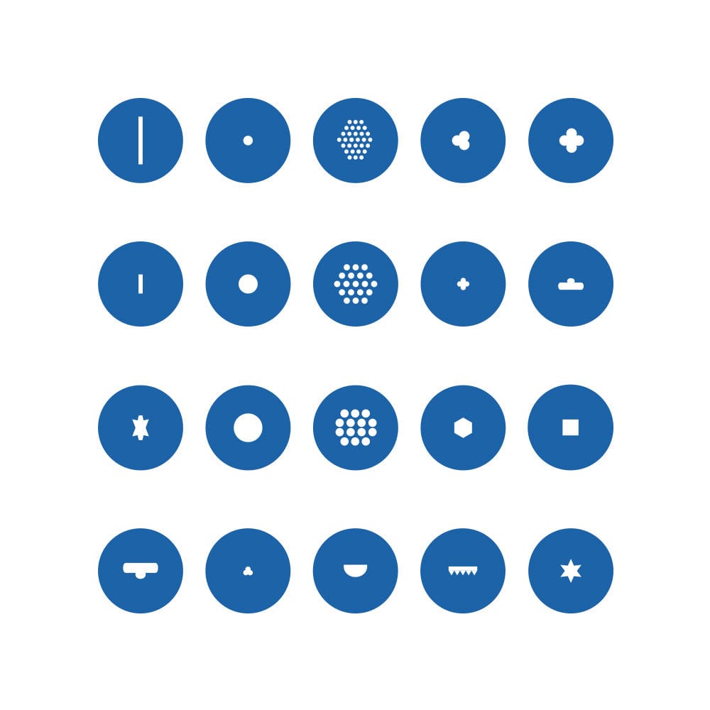 Discos Decortwist 20 un. - Decora