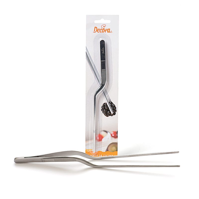 Pinça para Decoração Aço Inox 21cm - Decora