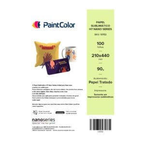 Papel Sublimático H7 210x440mm Nano Series - 100 fls