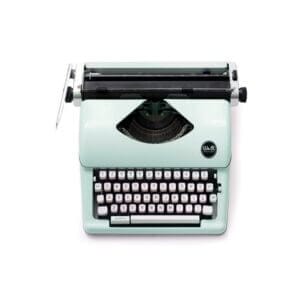 Máquina de Escrever Verde Claro We R