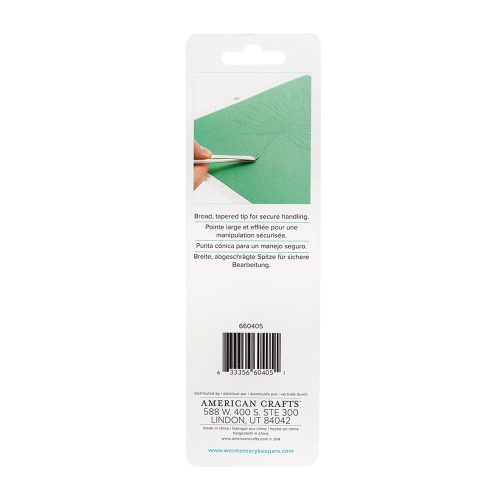 Hand Tools - Broad Tip Tweezer - 1Un - Imagem 3