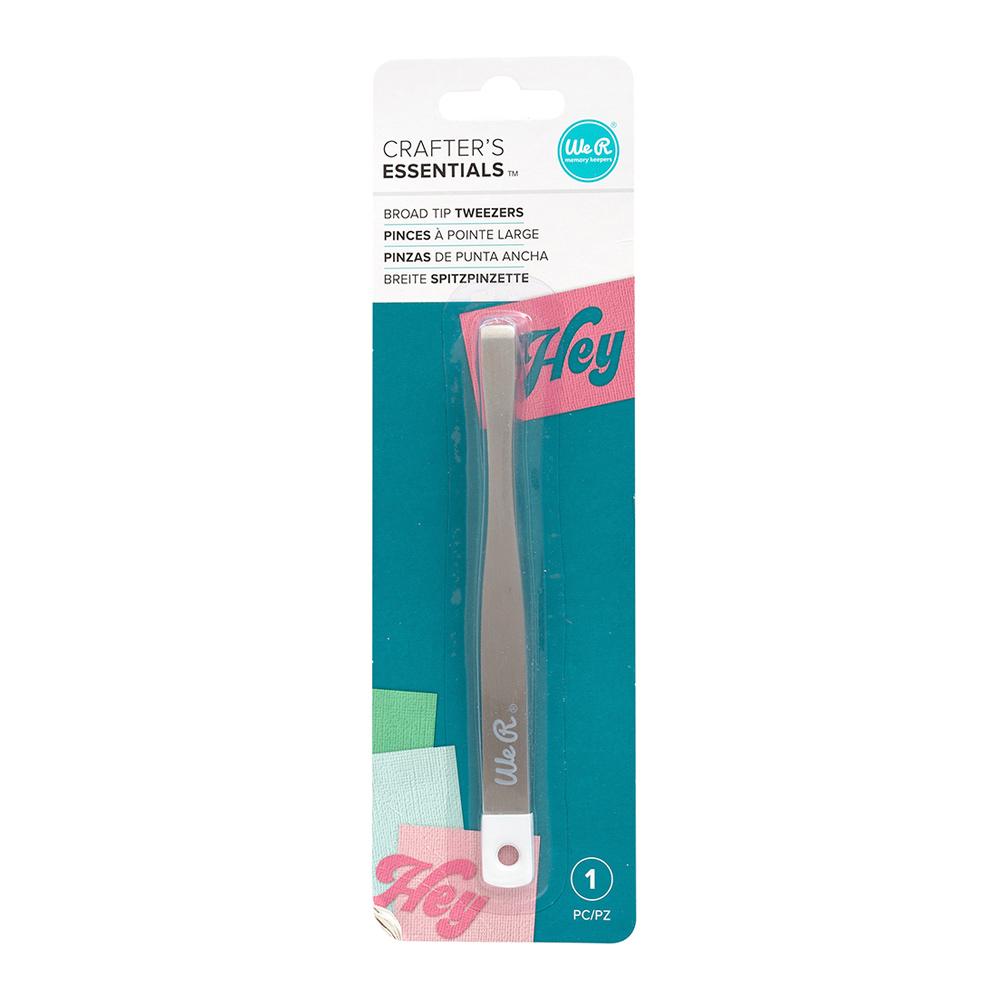 Hand Tools - Broad Tip Tweezer - 1Un