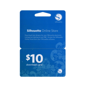 Cartão $10 Download Silhouette Design Space