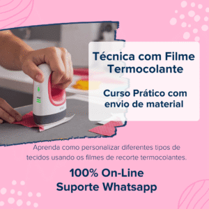 Curso prático para aplicação de filme termocolante 100% On-Line c/Envio de Filme