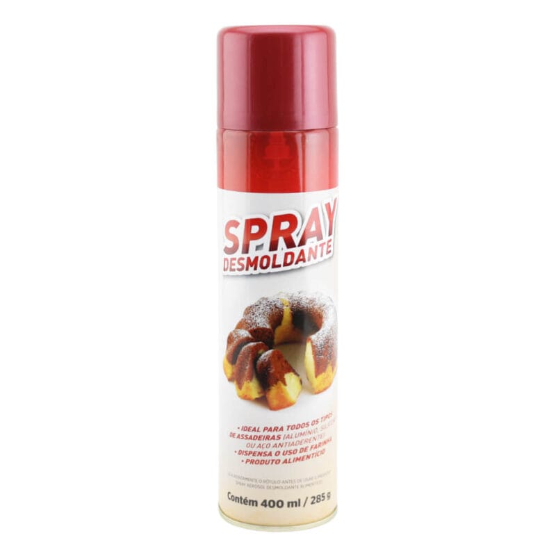 Chefmaster Spray Desmoldante para Confeitaria 400ml - Antiaderente Essencial para Bolos Perfeitos e Desenforme Impecável