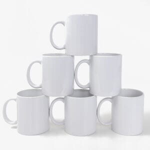 Caneca Ceramica para Sublimacao Live 325ml