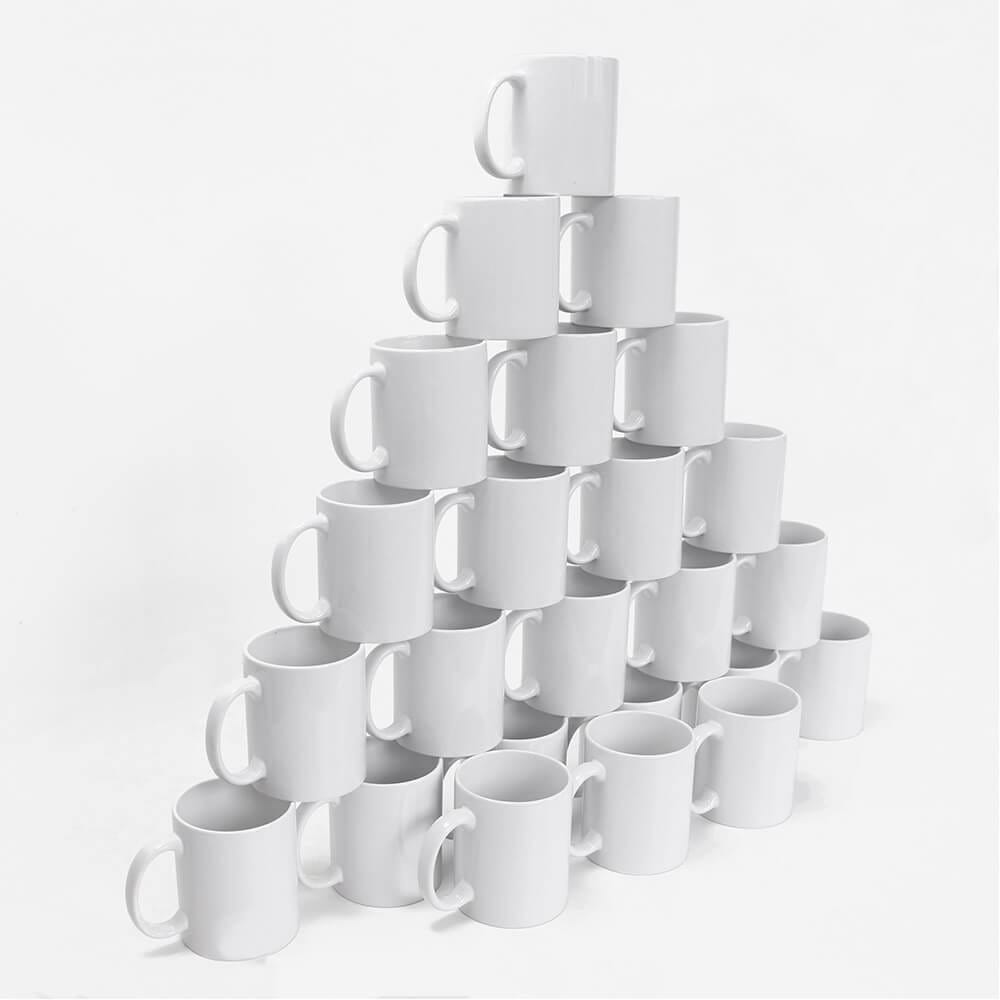 Caneca Ceramica para Sublimacao Live 325ml - Imagem 4