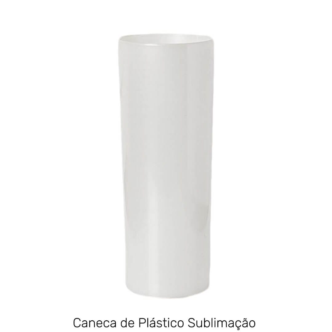 Copo Long Drink Polimero para Sublimação Branco - 330ml