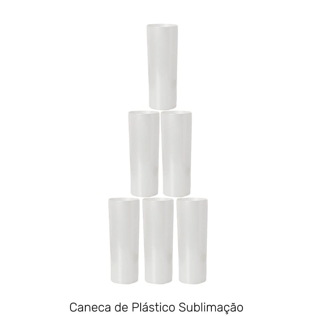 Copo Long Drink Polimero para Sublimação Branco - 330ml - Imagem 3