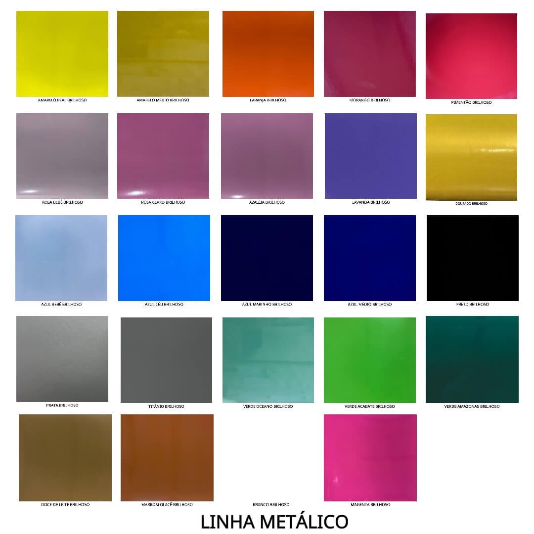 Vinil Adesivo para Plotter de Recorte 25x30cm 4Un