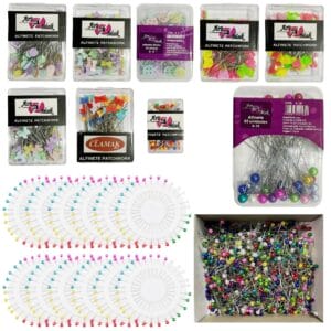 Alfinetes Decorativos para Patchwork e Artesanato