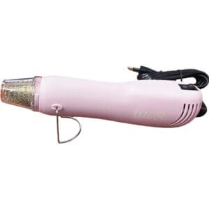 Soprador Térmico Artesanato Resina Epóxi, Moldes, Pó Emboss, Efeito Queimado Madeira, Pintura Fluida Rosa 220v We R