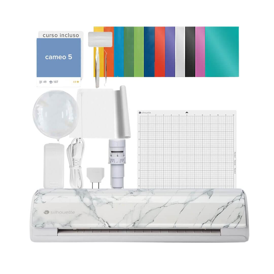 Plotter de Recorte Silhouette Cameo 5 ALPHA Kit Bubble - Imagem 5