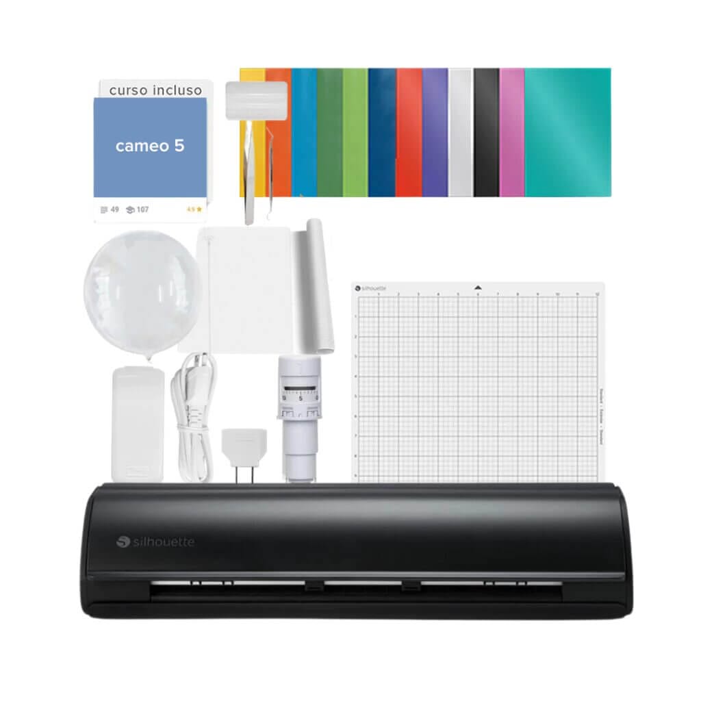 Plotter de Recorte Silhouette Cameo 5 ALPHA Kit Bubble - Imagem 3