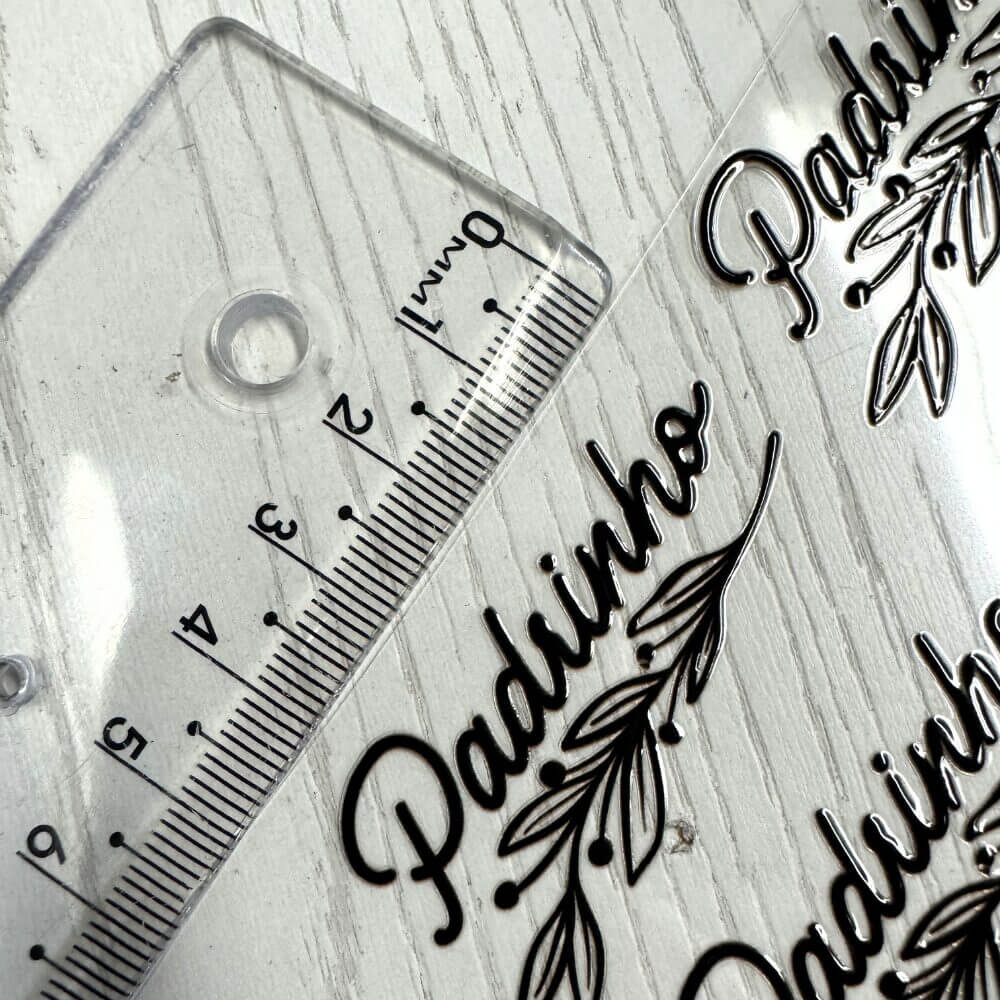 Adesivo Permanente para Xícara Madrinha e Padrinho - 15 unidades de cada - Imagem 5