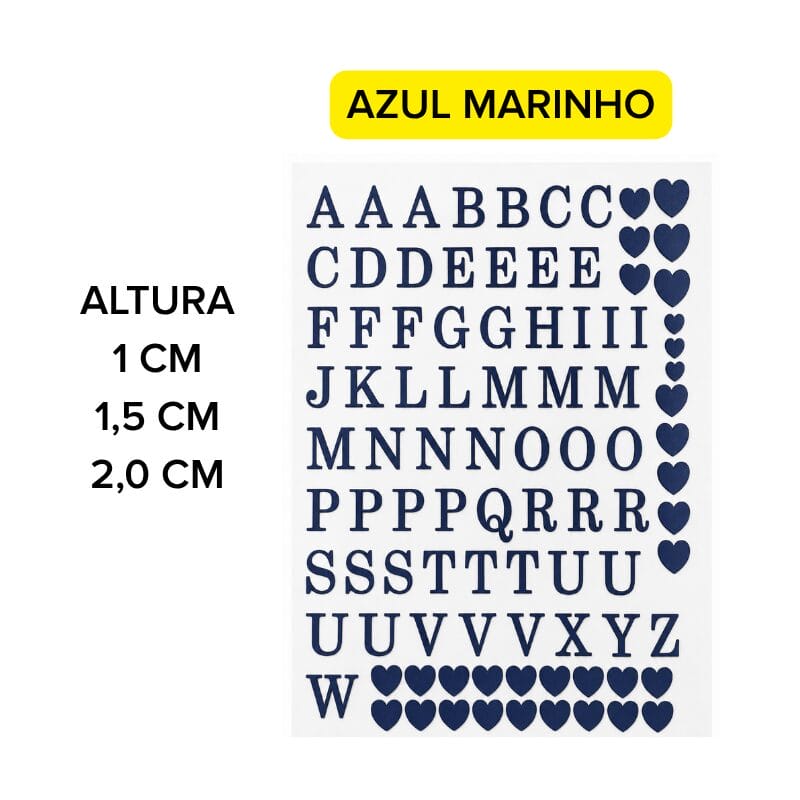 Cartela de Alfabeto Vinil Termocolante Monograma Casamento para tecidos porta joias carteira necessarie - Imagem 3